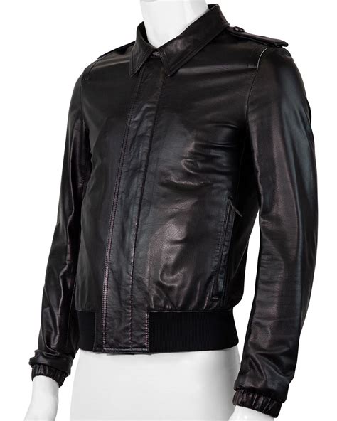 dior homme leather jacket 44|leather DIOR HOMME Men Jackets .